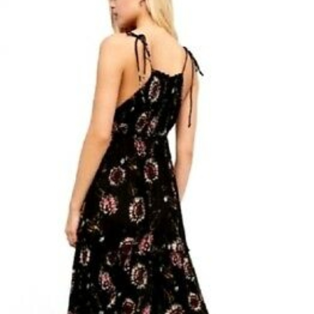 Free People Size M Garden Party Boho Maxi Dress